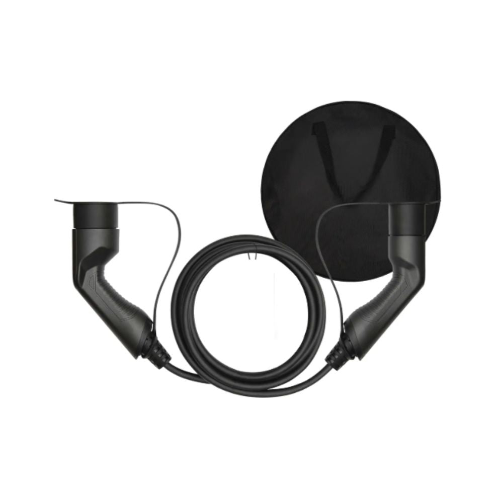 Deltaco Ladekabel Typ2, 11kW, 16A, 5.0m