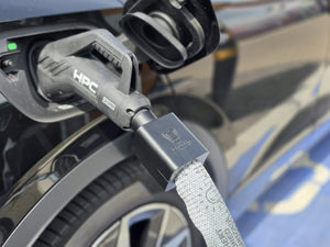 GRIDZON SteelCap am HPC-Ladestecker – Schutzgehäuse für das Kabelende
