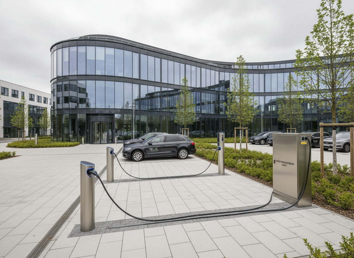 Ladeinfrastruktur Gewerbeimmobilien